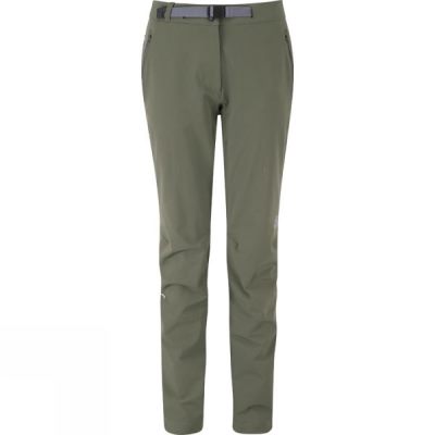 Pantalones Mountain Equipment Chamois Softshell Mujer - Verde Oliva - Chile ADT206795